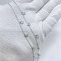 Elegant Heart Charm Anklets