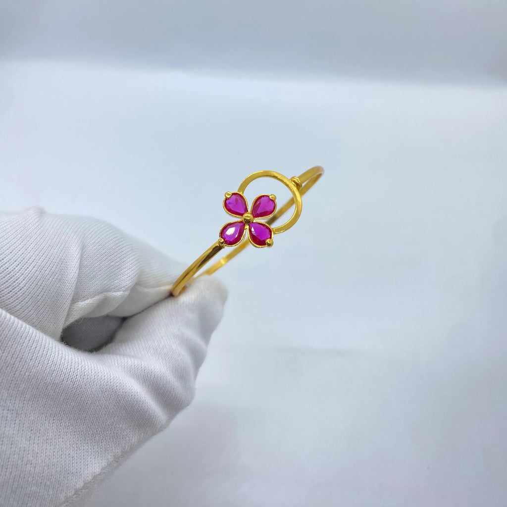 Elegant rose stone Bangle