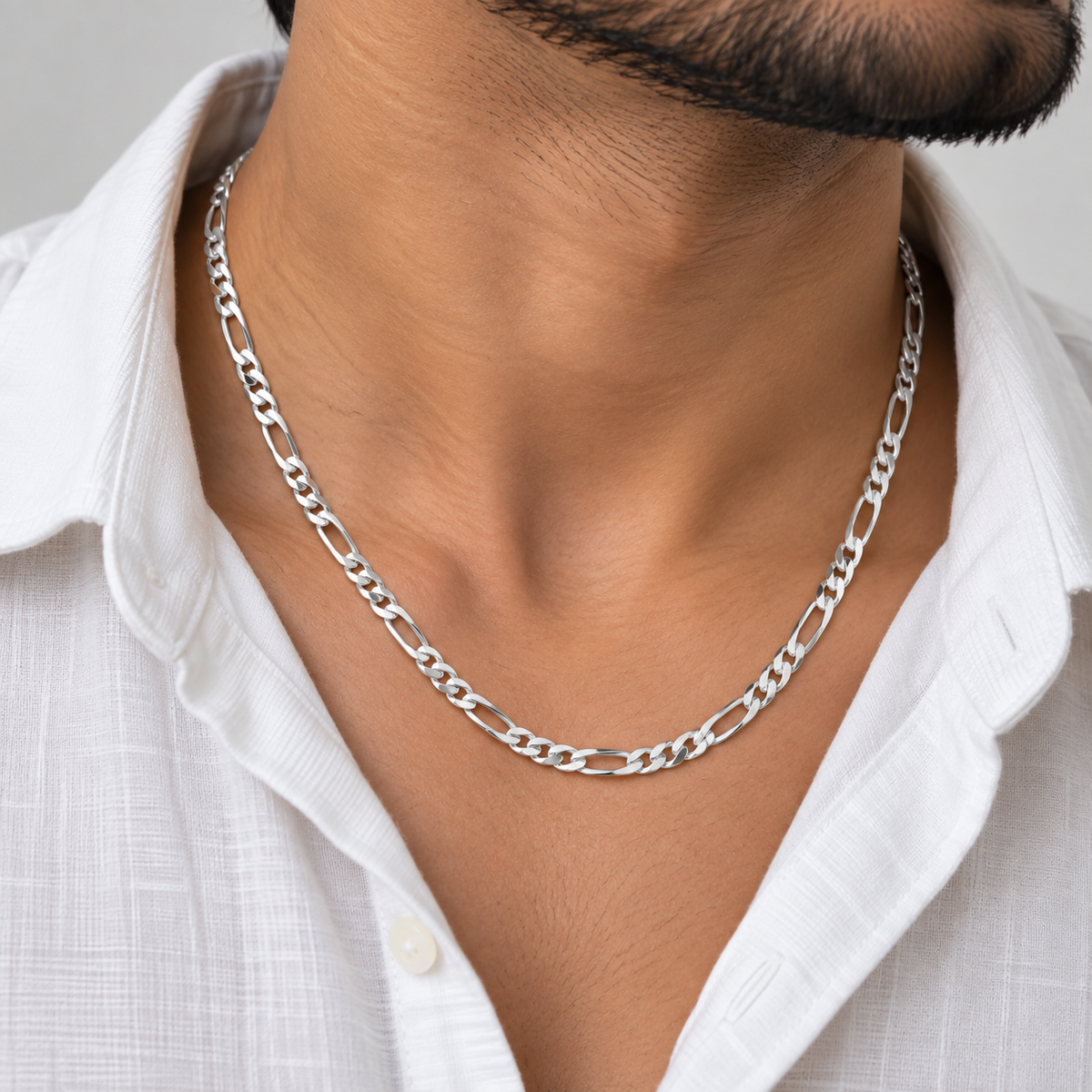 Figaro Silver Chain