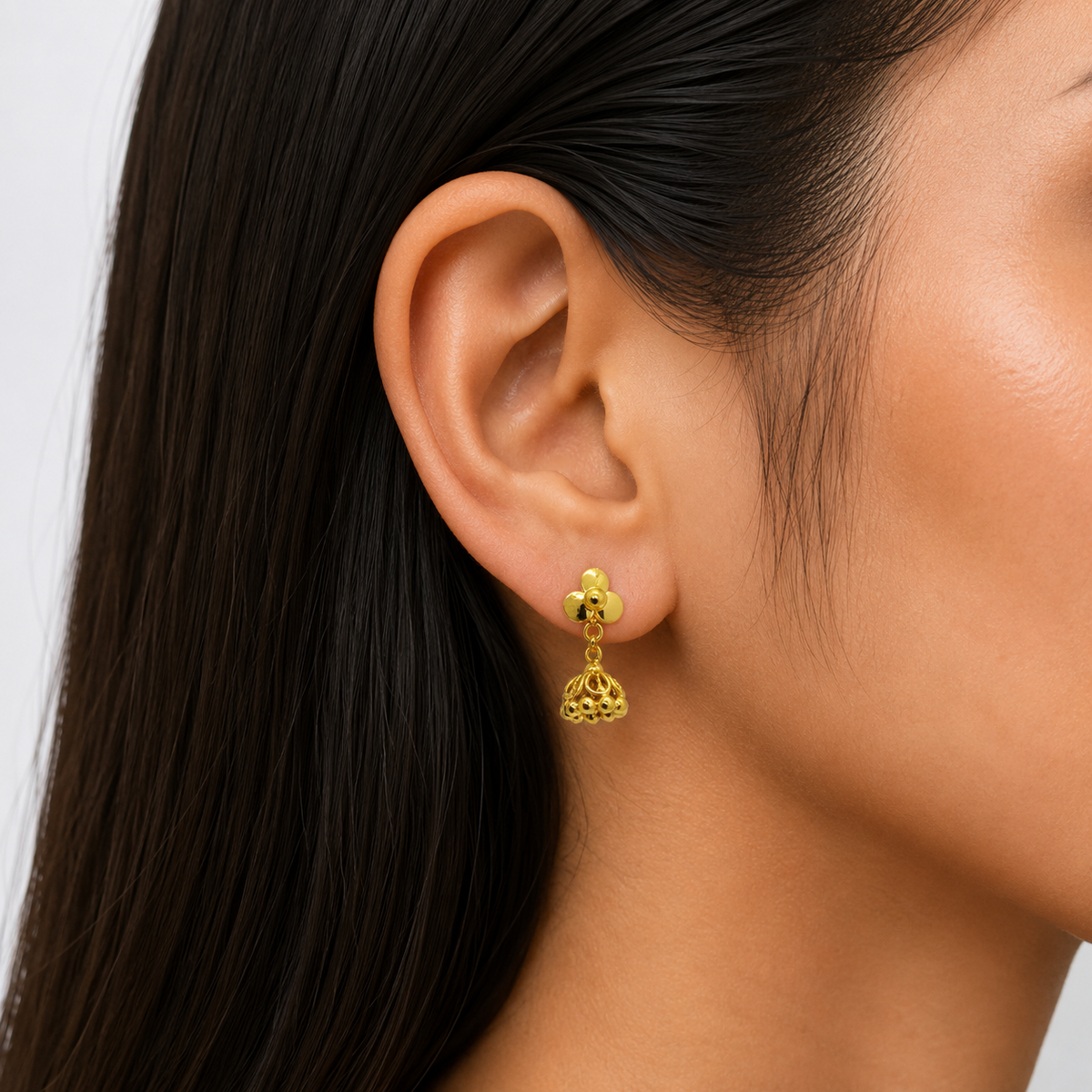 silver earring