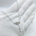 silver necklace