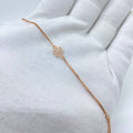 Floral Rose Gold Bracelet