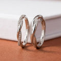 Forever Solitaire Couple Ring