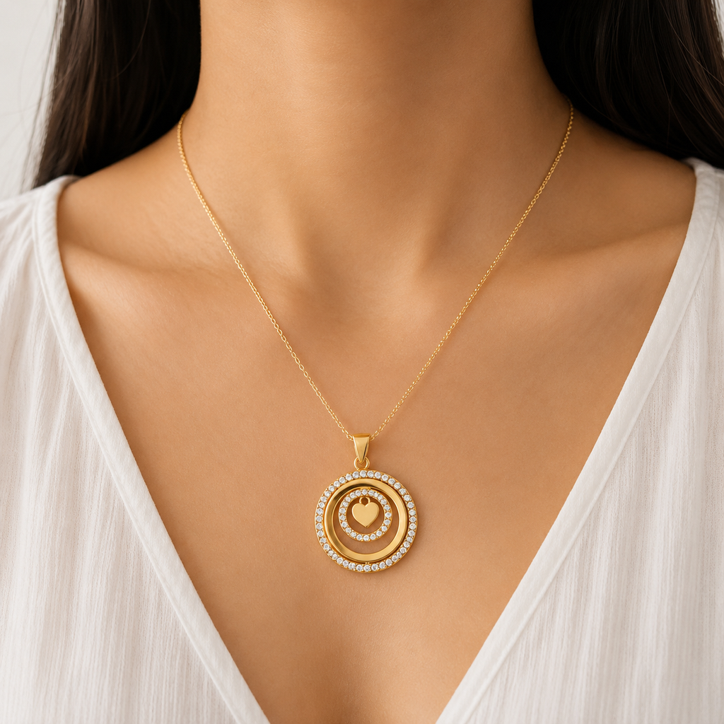 silver pendant