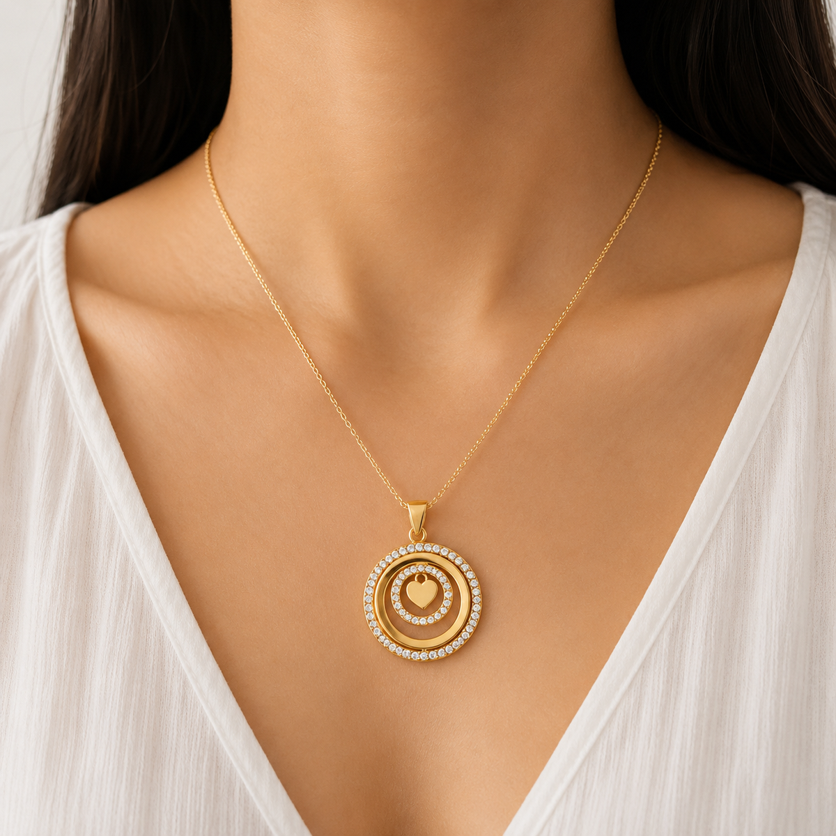 silver pendant