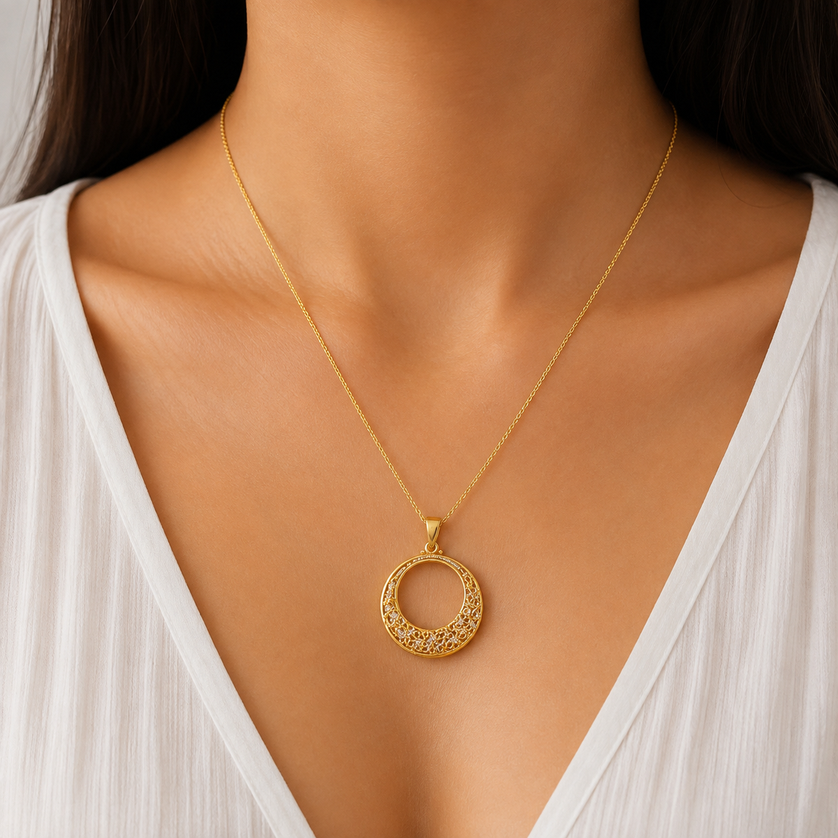 silver pendant