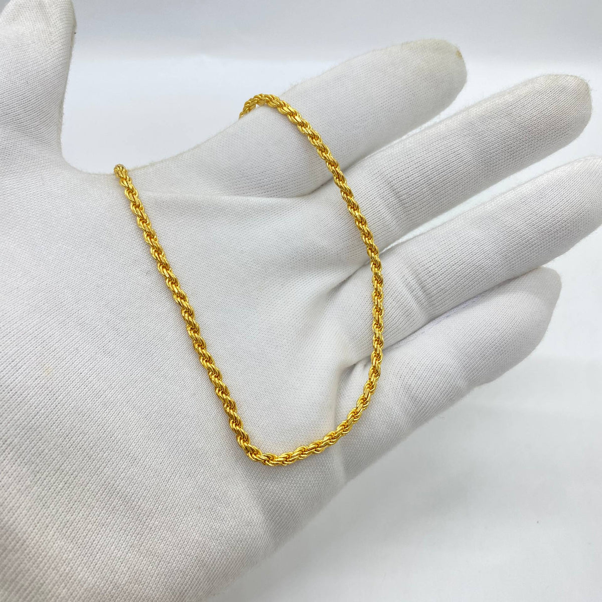 Gold Plated Rope Chain