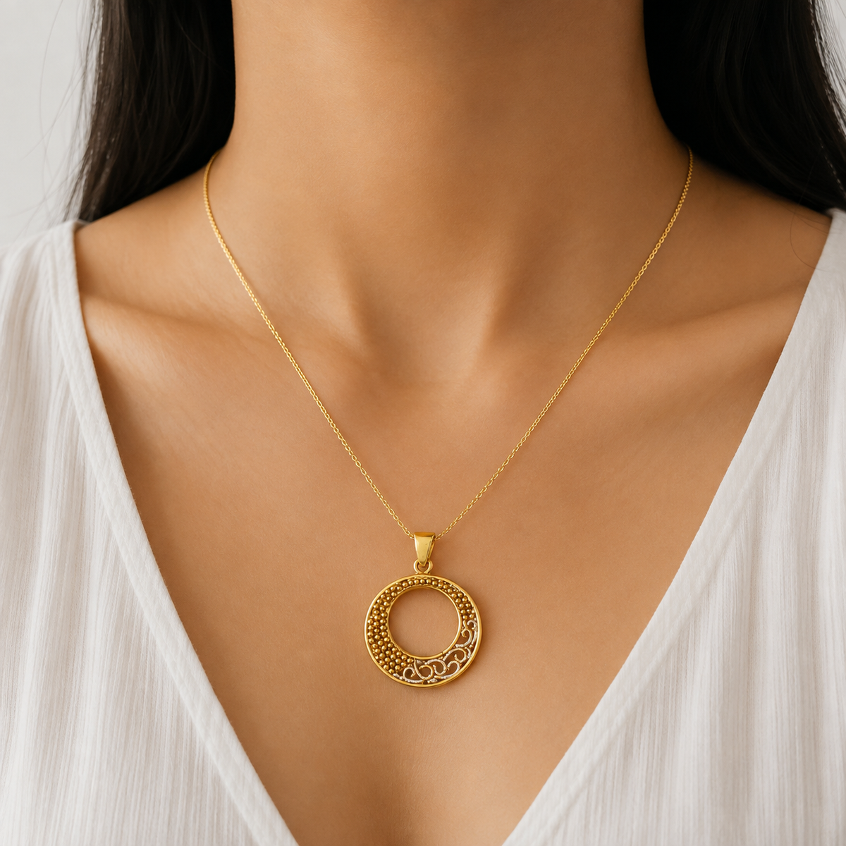 silver pendant