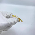 Golden Heart Bangle