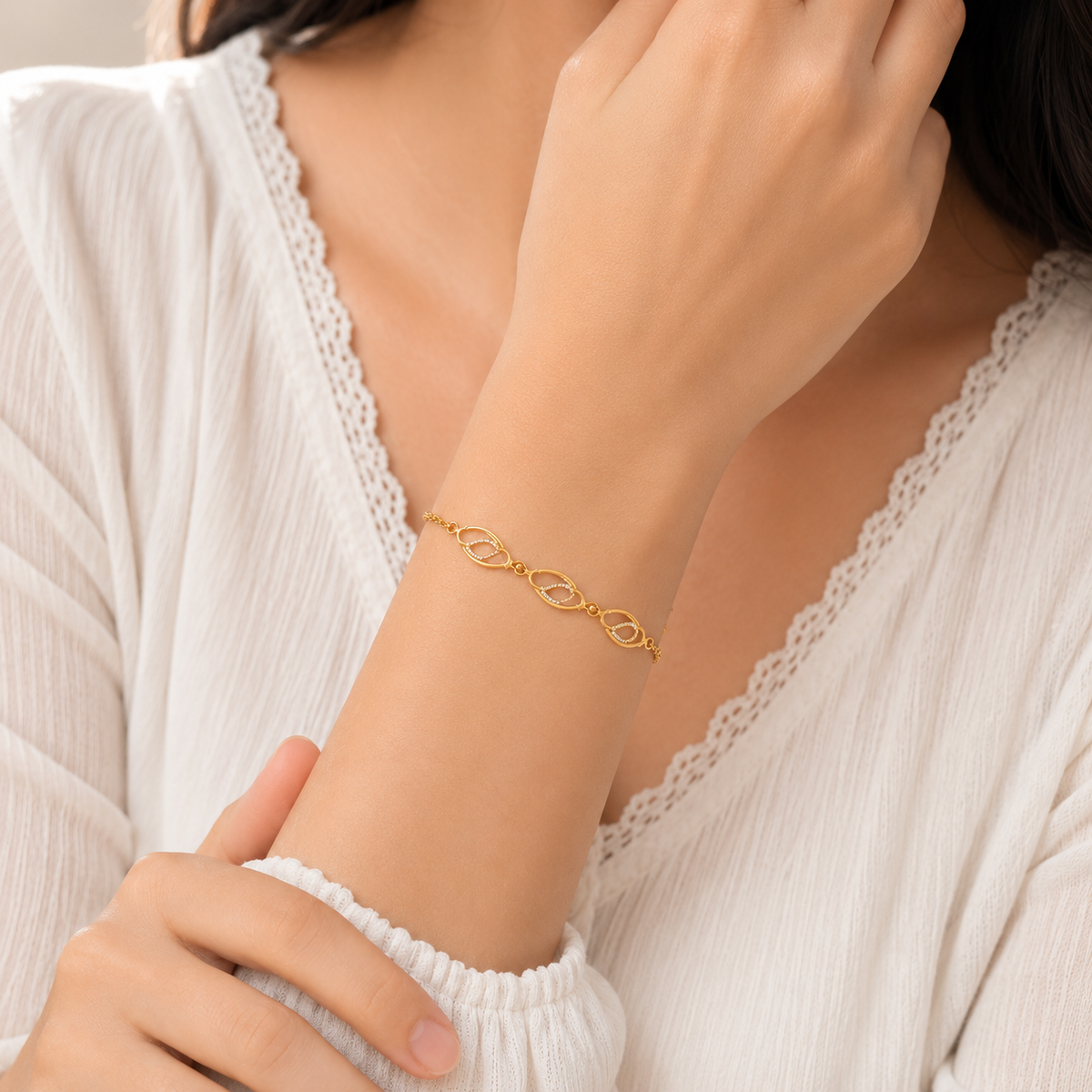 silver bracelet 