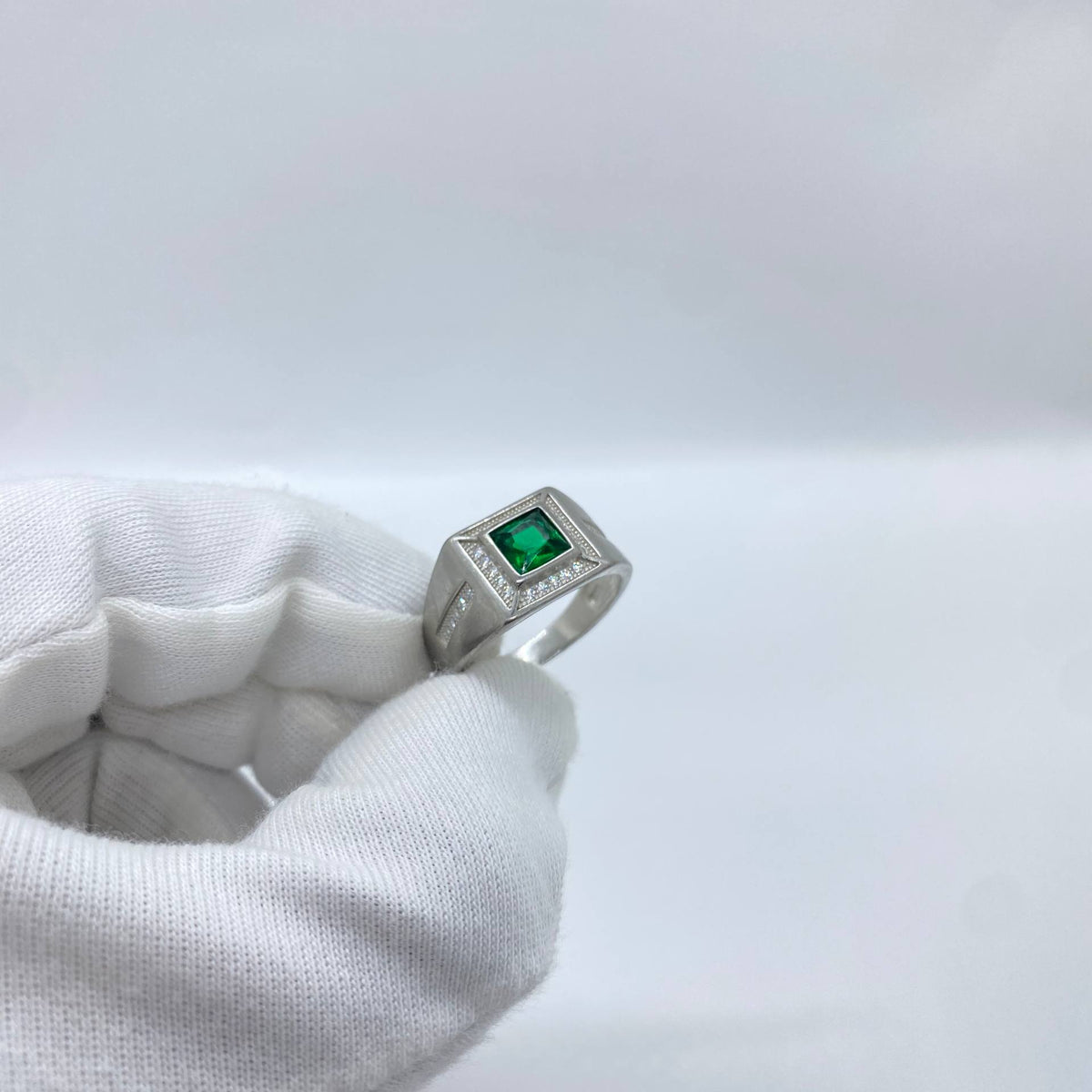 gents silver ring