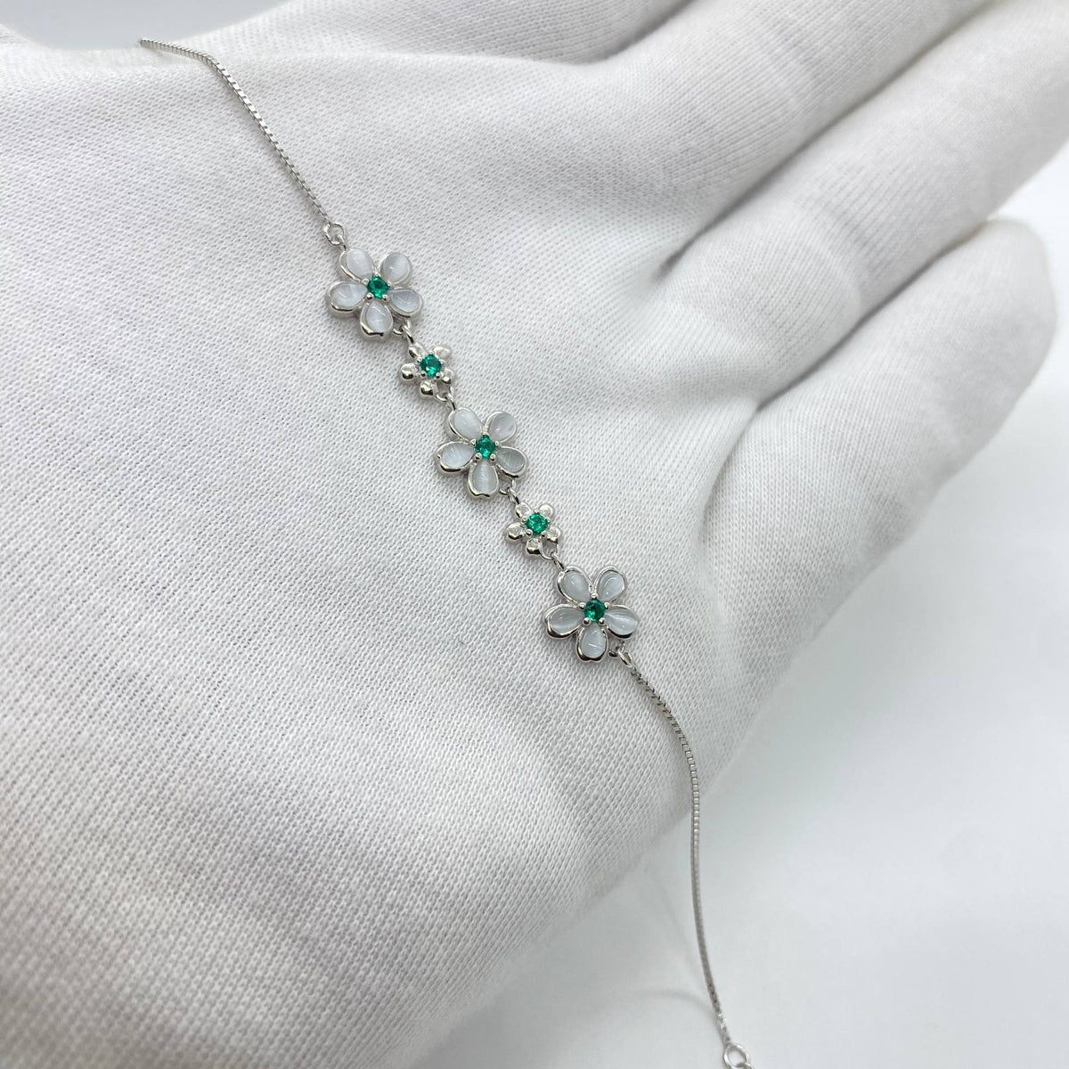 silver bracelet