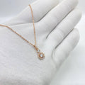silver necklace