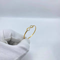  Infinity Gold Bangle