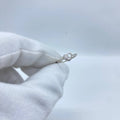 Infinity Heart Stone Silver Ring