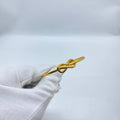 Infinity Knot Gold Bangle