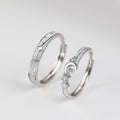 Infinity Solitaire Couple Ring