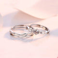 Infinity Spark Couple Rings