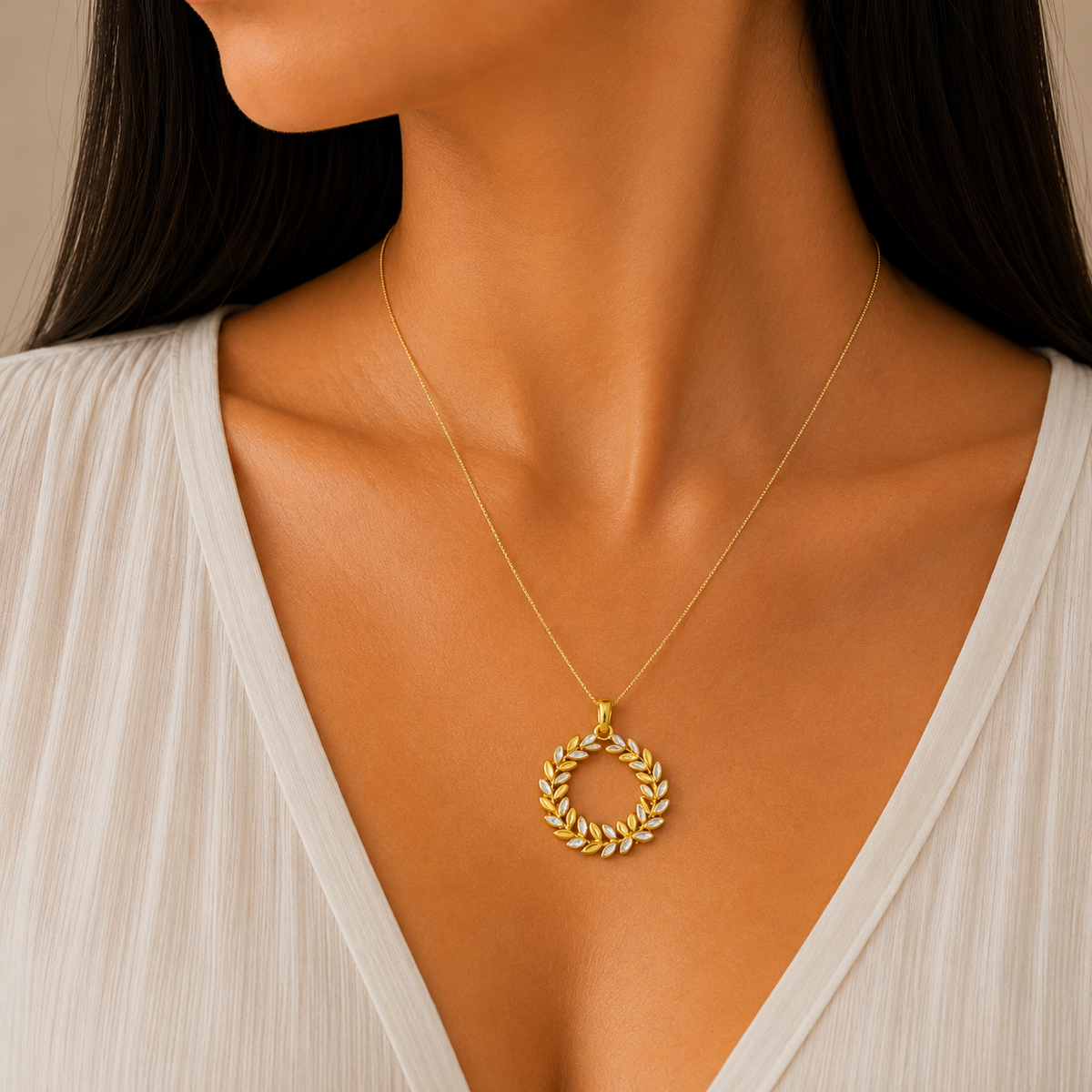 silver pendant