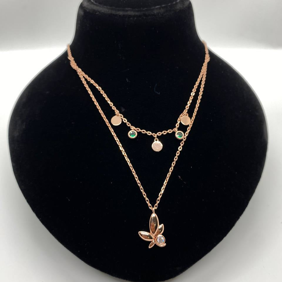 silver necklace