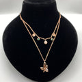 silver necklace