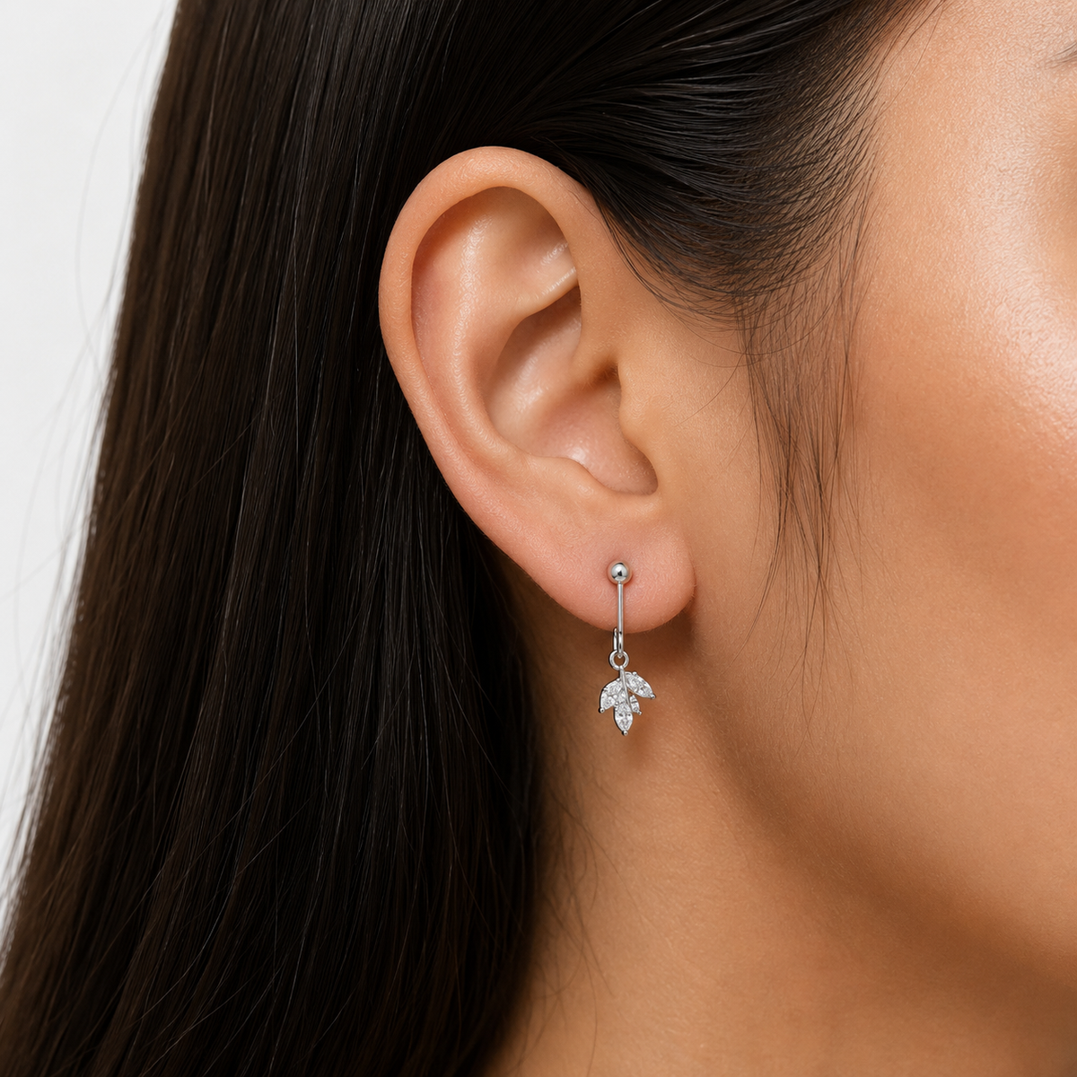 silver earring