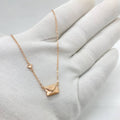 silver necklace