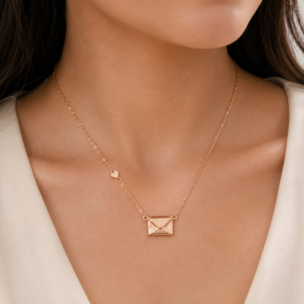 silver necklace