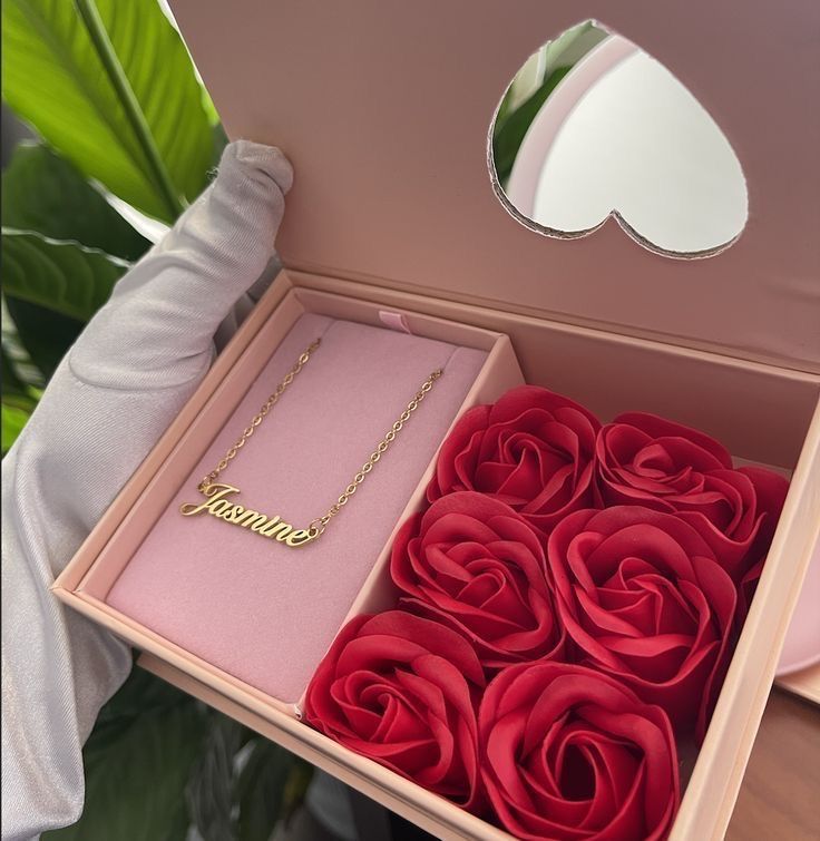 Luxury Rose Jewellery Box