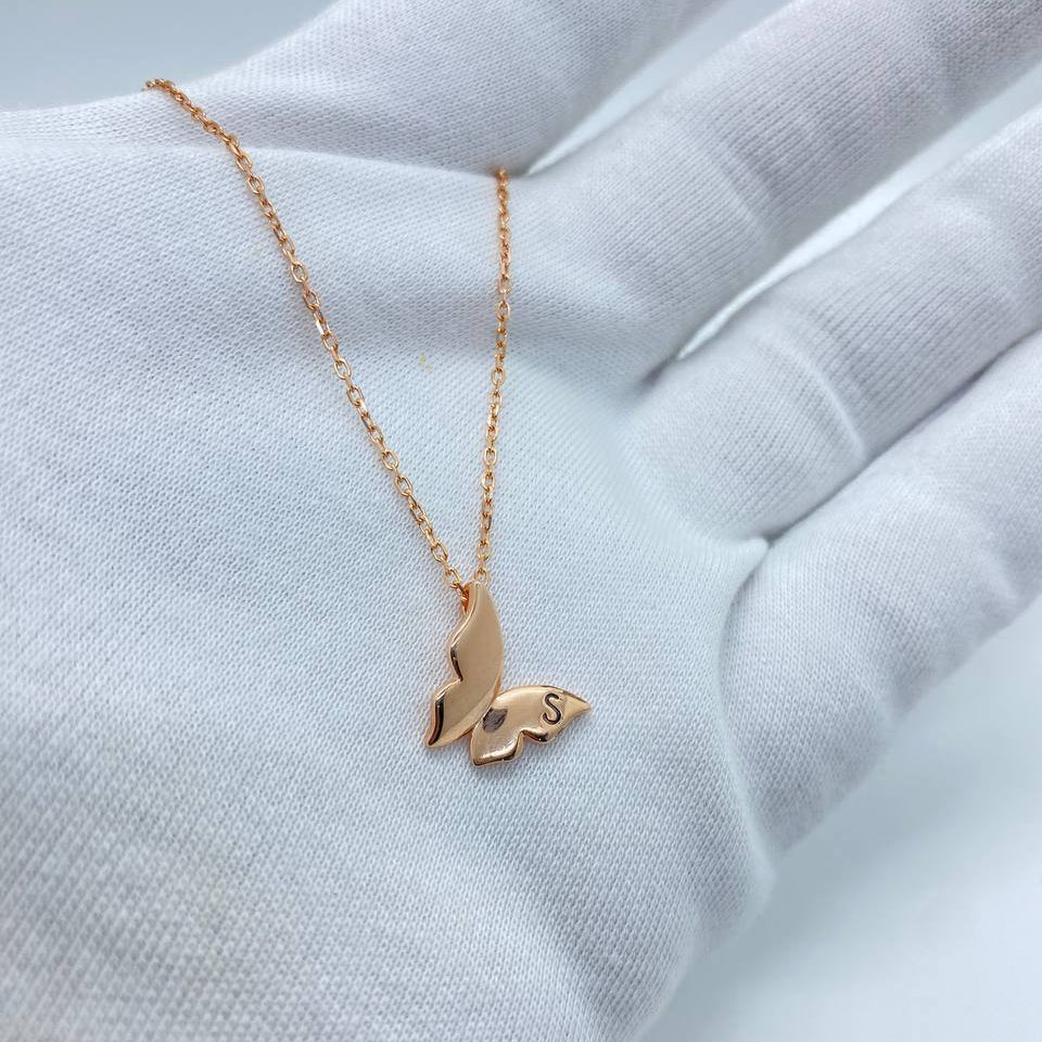 silver necklace 