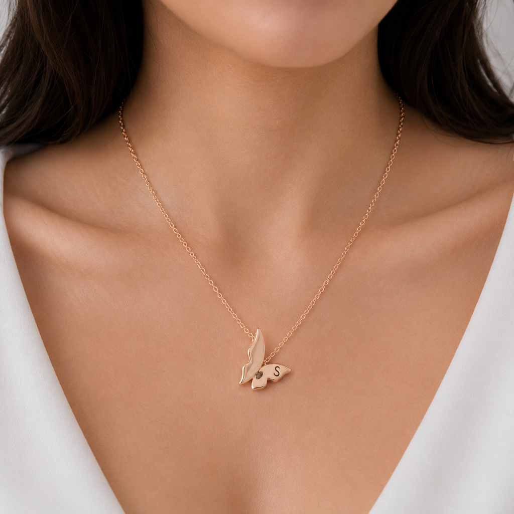 silver necklace