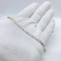 Minimalist Silver Link Bracelet