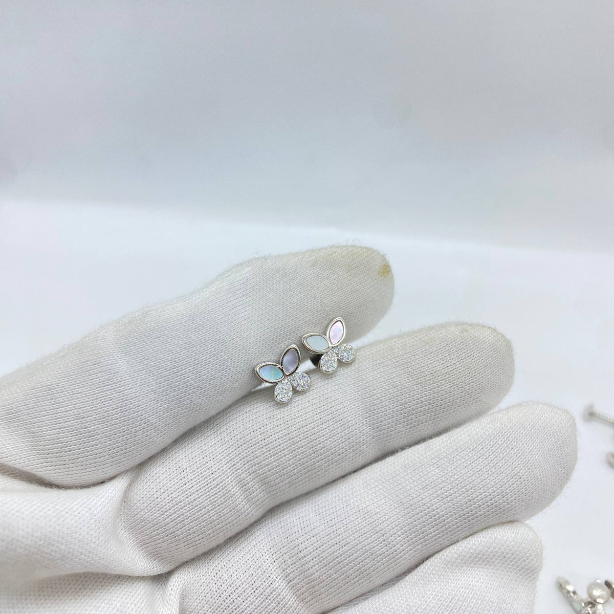 silver earring