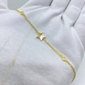 Mother of Pearl Star Gold Bracelet
