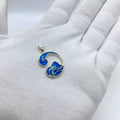 silver pendant