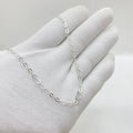 Oval Silver Chain