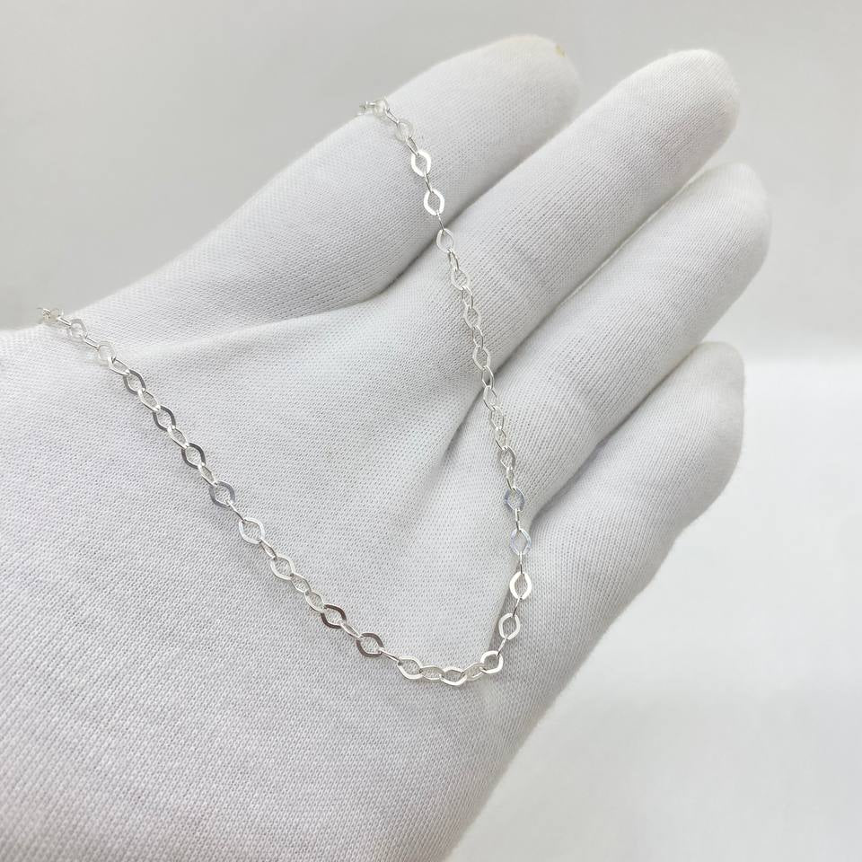 Oval Silver Chain