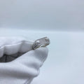 Pavé Crystal Silver Men’s Ring
