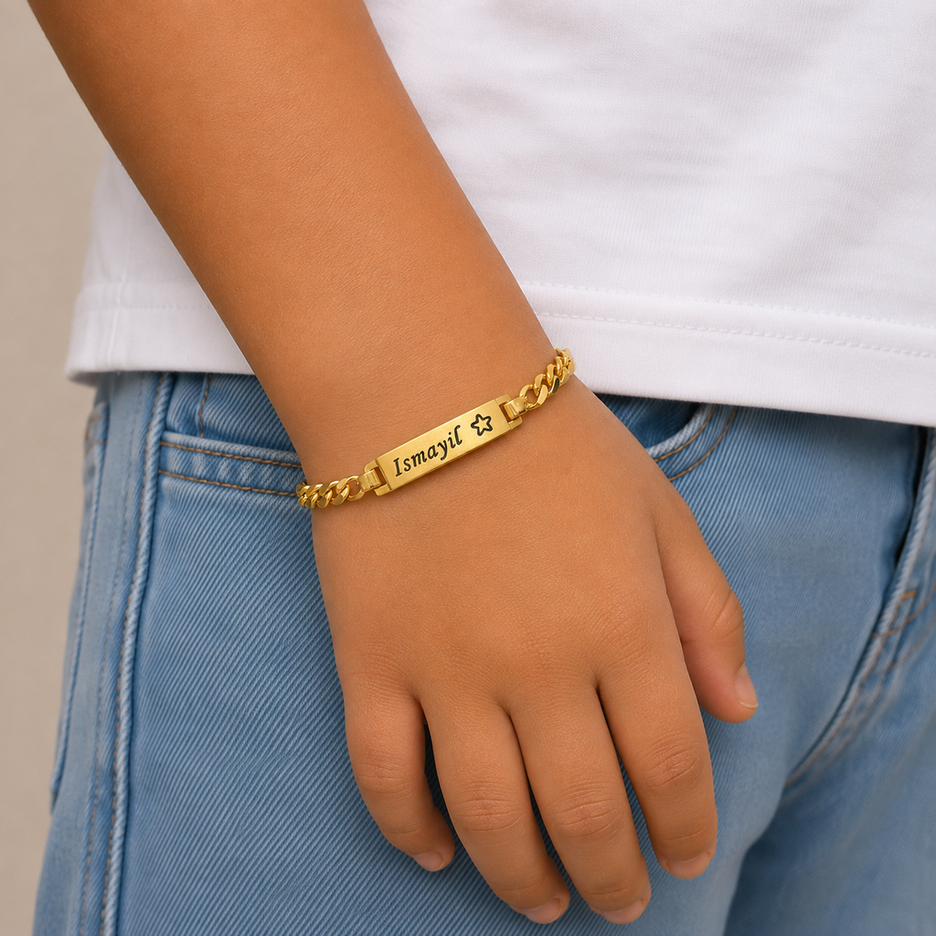 Personalized Gold Bracelet