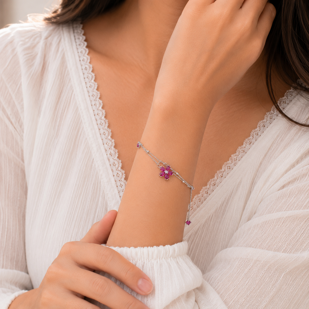 silver bracelet