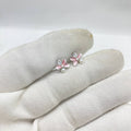 silver earrings