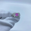 gents silver ring