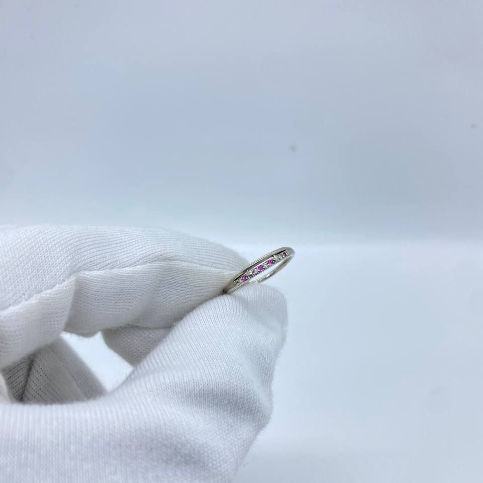 Pink Stone Band Ring