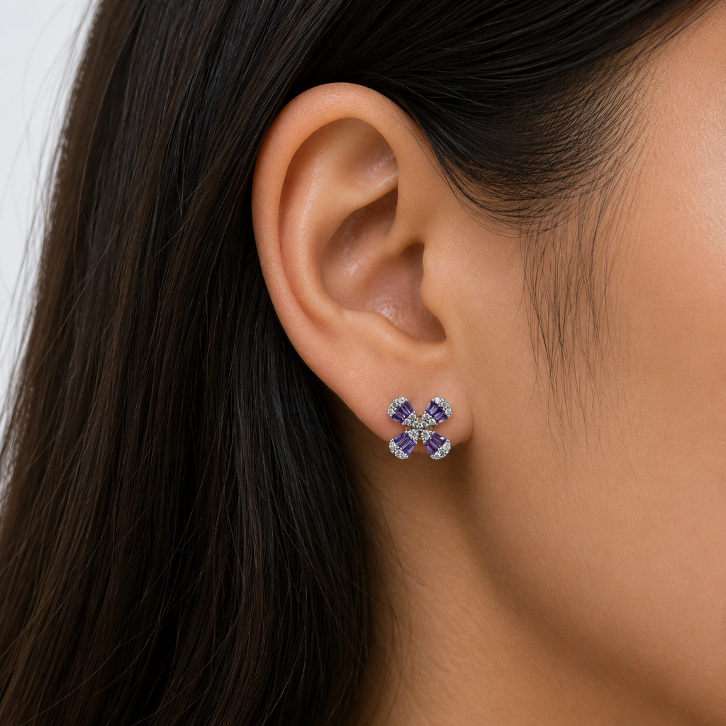 silver earring