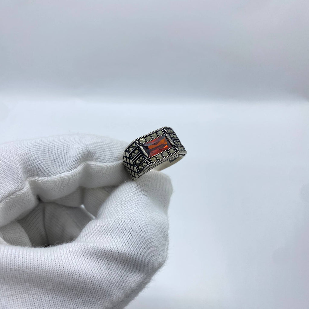 silver gents ring