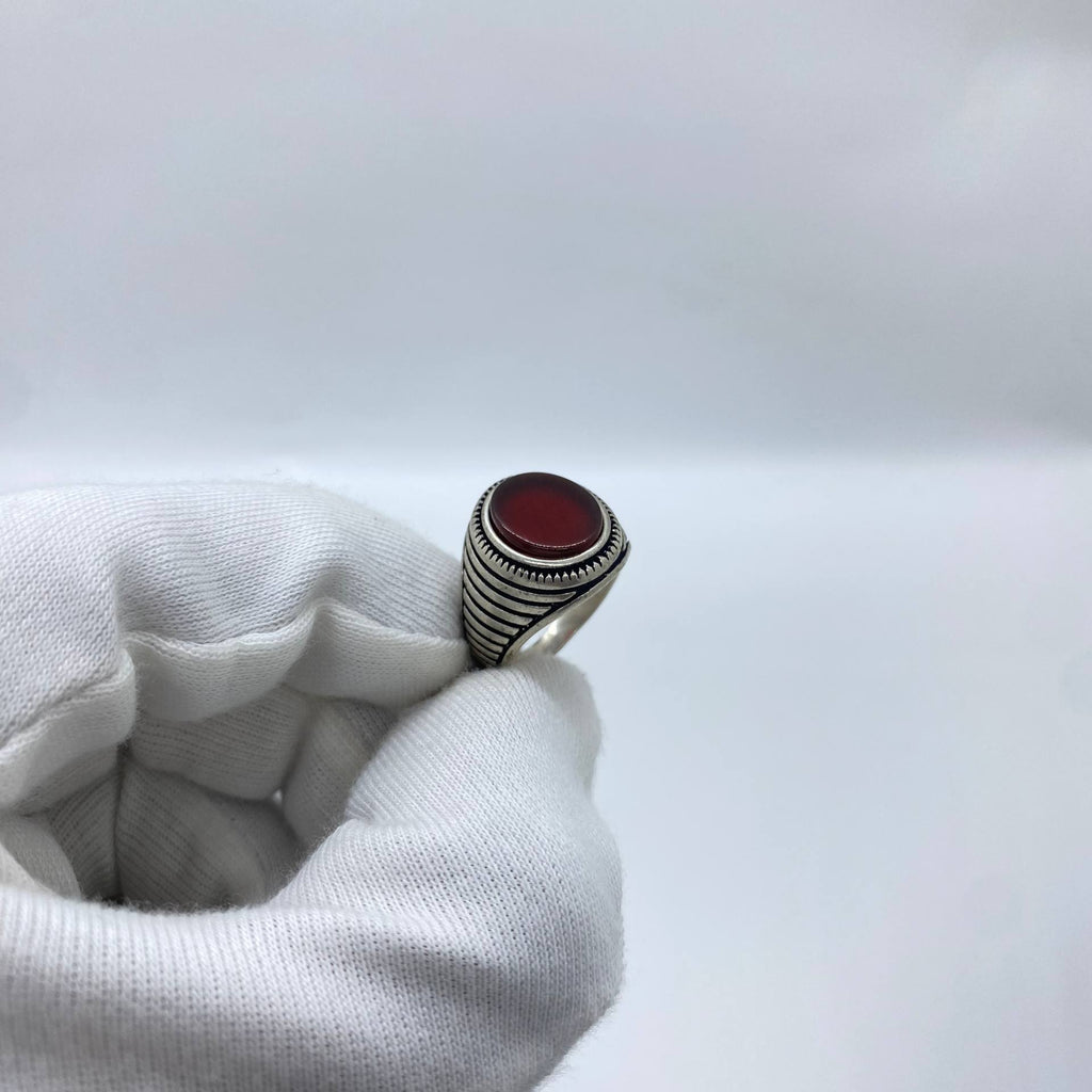gents silver ring