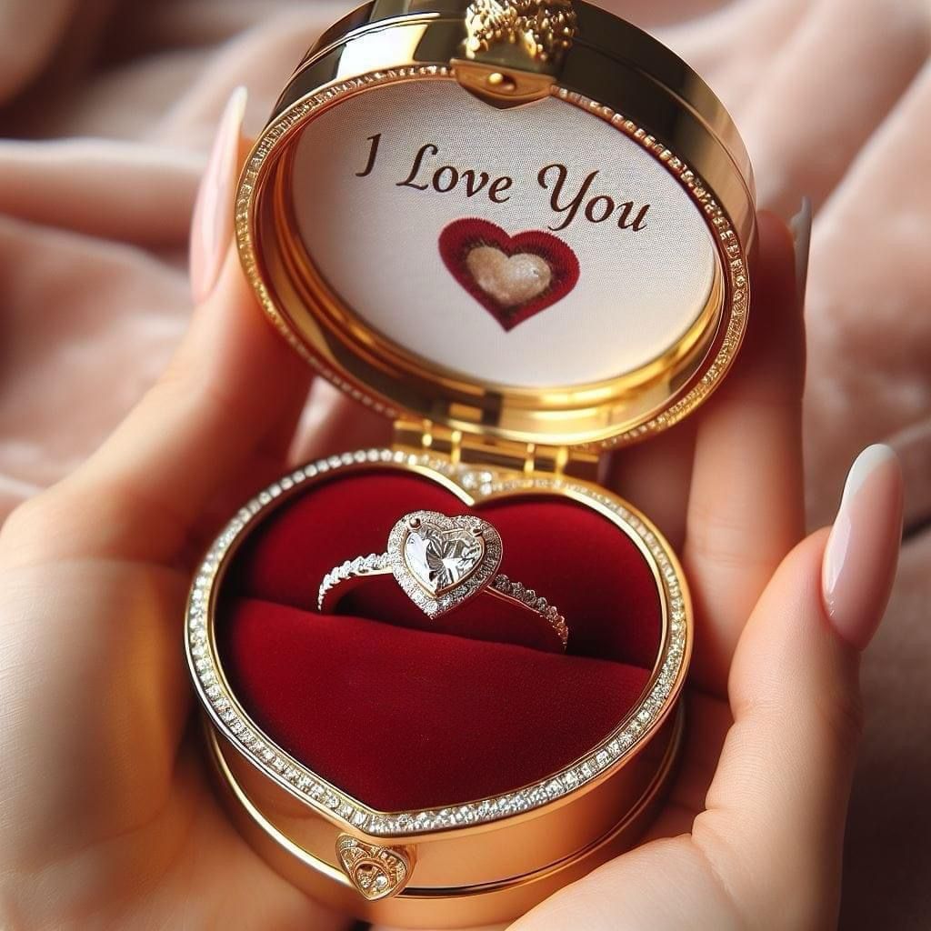 Romantic Rose Jewellery Box