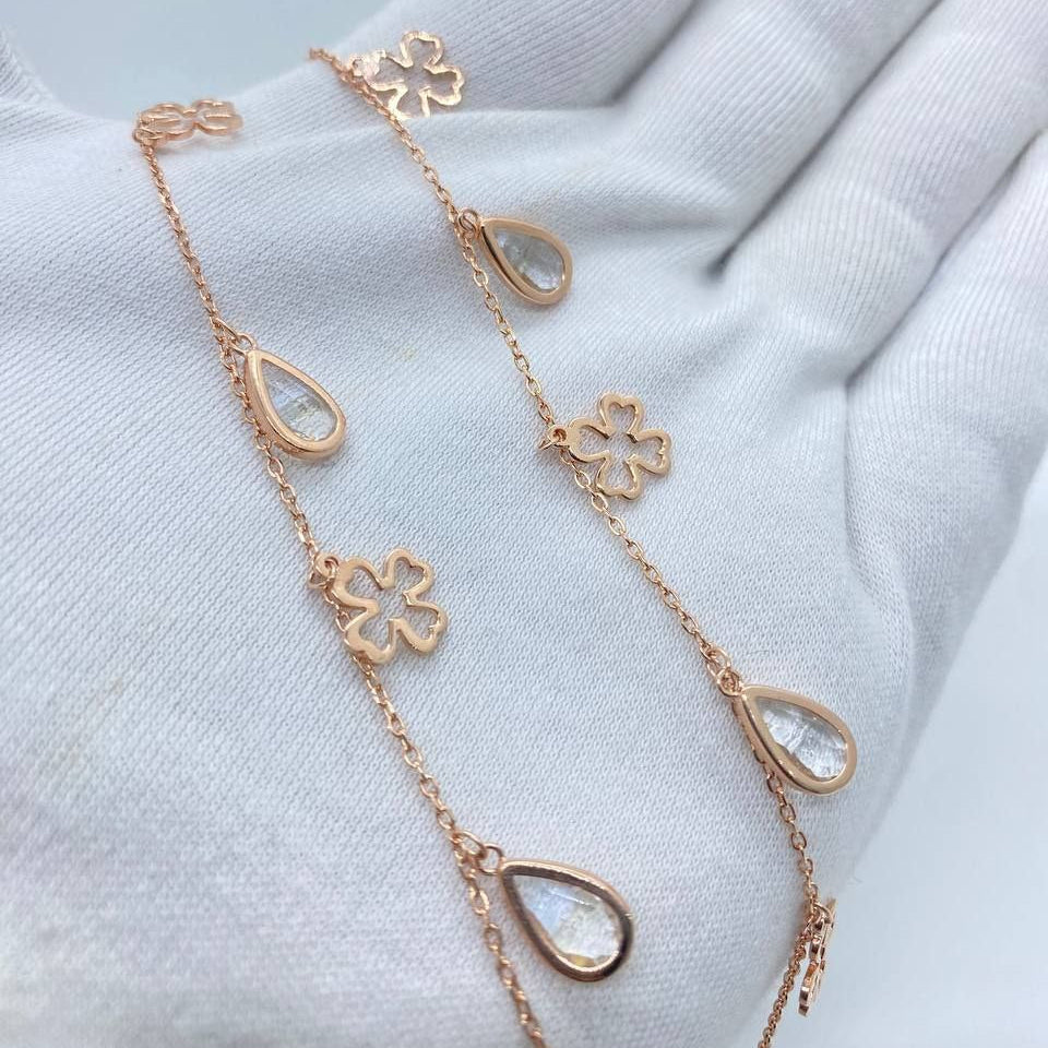 Rose-Gold Anklets