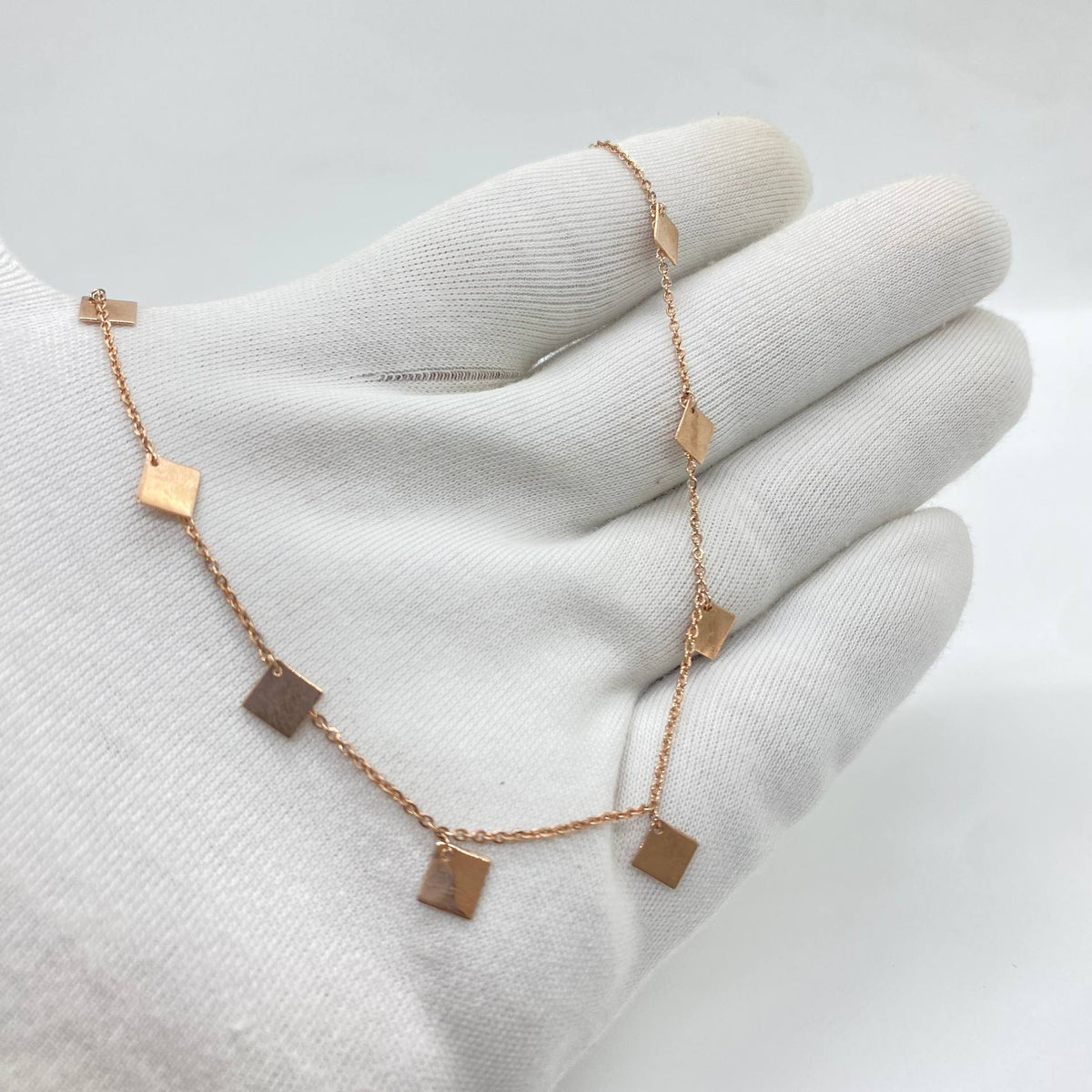 Rose-Gold Charm Necklace