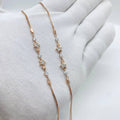 Rose-Gold Star Anklets
